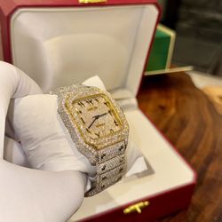Two-Tone Iced Out  – Certified | 🔥