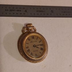 Vintage Lucerne Swiss Pendant Watch