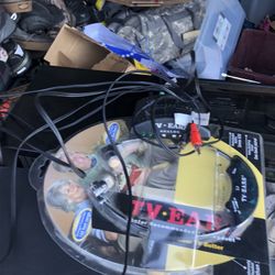 TVEars 10321 2.3 Wireless Infrared Mono Headset Black 50FT Range with 10341 Base