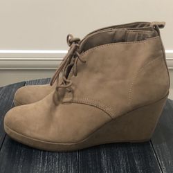 Faux Suede Booties