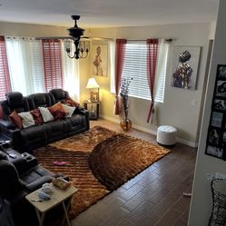 Orange Living Room Decor