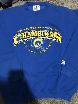 Vintage Logo Athletics Los Angeles Rams Sweater Large