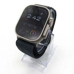 Apple Watch Ultra 2 49mm Titanium Case with Alpine Loop - Blue MREP3LL/A A2986