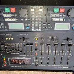 DJ equipment. 