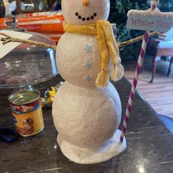 American girl doll snowman with box