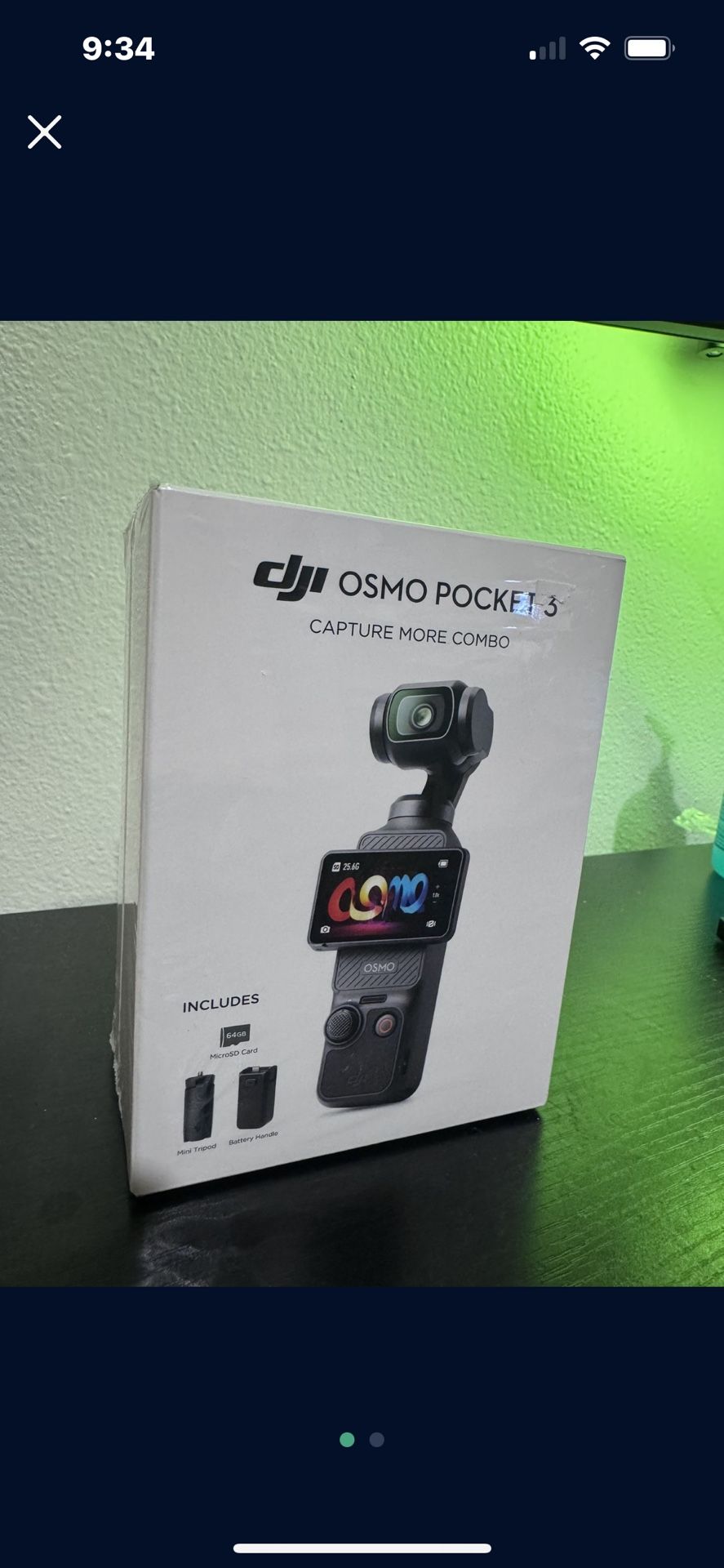 Dji Osmo pocket 3