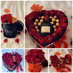 Valentine's Flower Boxes For You Honey ❤