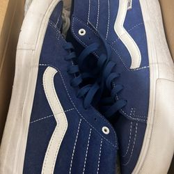 Men’s vans shoes size 12 royal blue