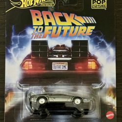 Hot Wheels Premium Back To The Future Time Machine Pop Culture 