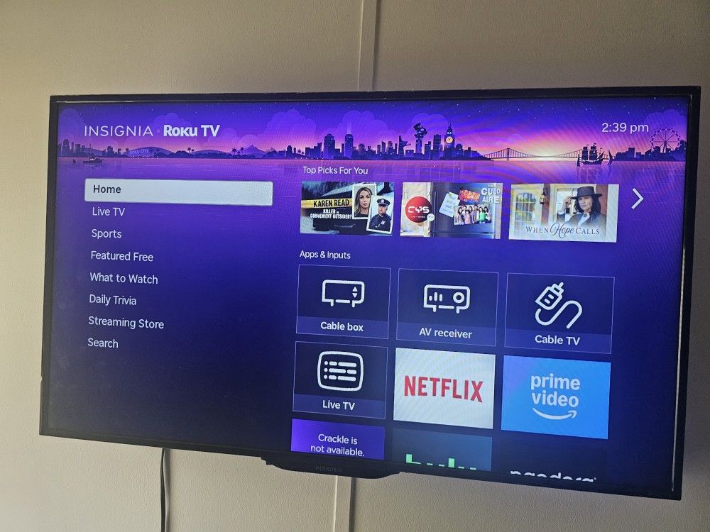 Insignia 39 Inch Roku TV