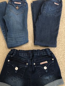 Hudson Girls Jeans (size 8) & Shorts (size 10)