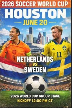 NETHERLANDS VS SWEDEN WORLD CUP 2026