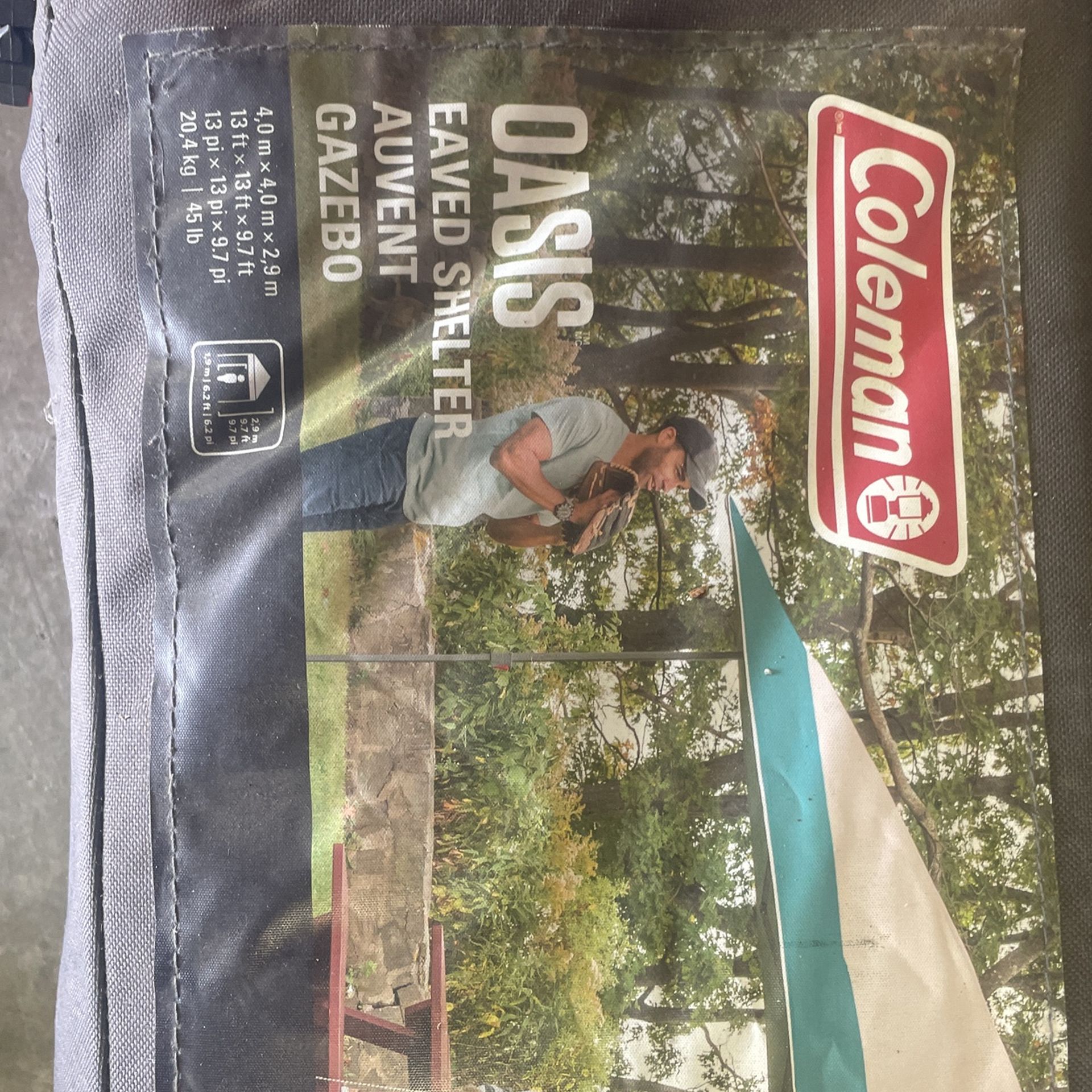Coleman Tent 13’ X 13’ Oasis Eaved Shelter