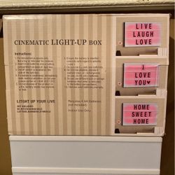 Cinematic Light Up Box