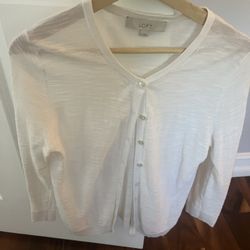 2 Loft Cardigans And Two Blouses Express And New York Company, Size M