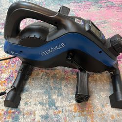 Under Desk, Exercise Bike/Machine With Resistance Bands