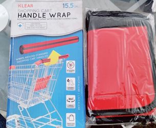 Shopping Cart Handle Wrap 15.5 In Long. Protect Your Self During Covid.