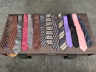15 men’s ties different brands