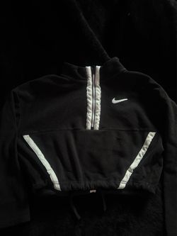 Nike Black Fleece Quarter-Zip Pullover