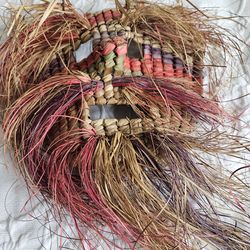 Large Mexican wall art bearded tiki