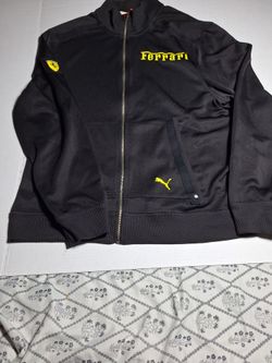 Puma Ferrari Track Jacket Black