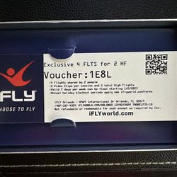 iFly Orlando 4 Flight Voucher 