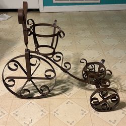 Metal Tricycle Planter