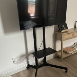 TV Stand /Mobile Tv Cart With Tv
