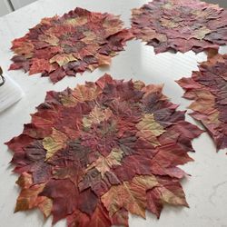 Carpetas Para Mesa De Hojas De Otoño 