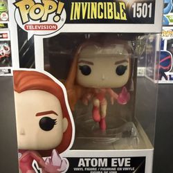 Atom Eve Funko Pop 1501 Invincible Shipped in Protector!