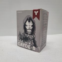 CAYDE-6 VINYL FIGURE ~ DESTINY 2 PRE-ORDER PROMO ~ 2017 BUNGIE, BIGSHOT TOYWORKS