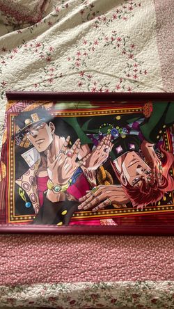 Jojos bizarre adventure jotaro and kakyoin tapestry