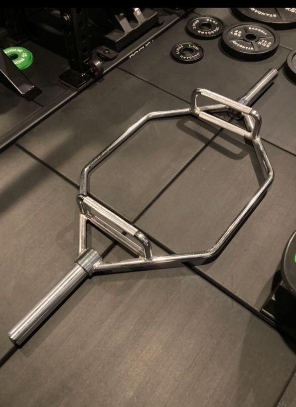 Hex Closed Trap Shrug Deadlift Bar - Excellent Condition
