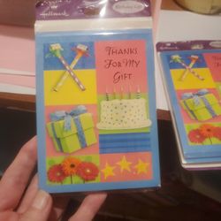 Thank You Cards 2 Pack Of 12