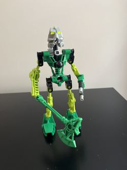 LEGO Bionicle Lewa 8535 - 98% Complete 35/36 Pieces - No Instructions - 2001