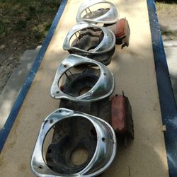 1963 Chevy Impala Headlight Bezels