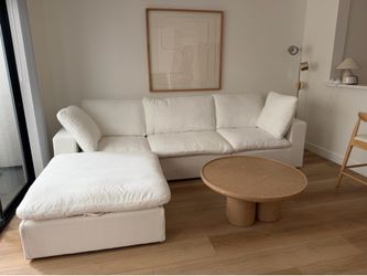 New☁️ White Cloud Sectional Couch
