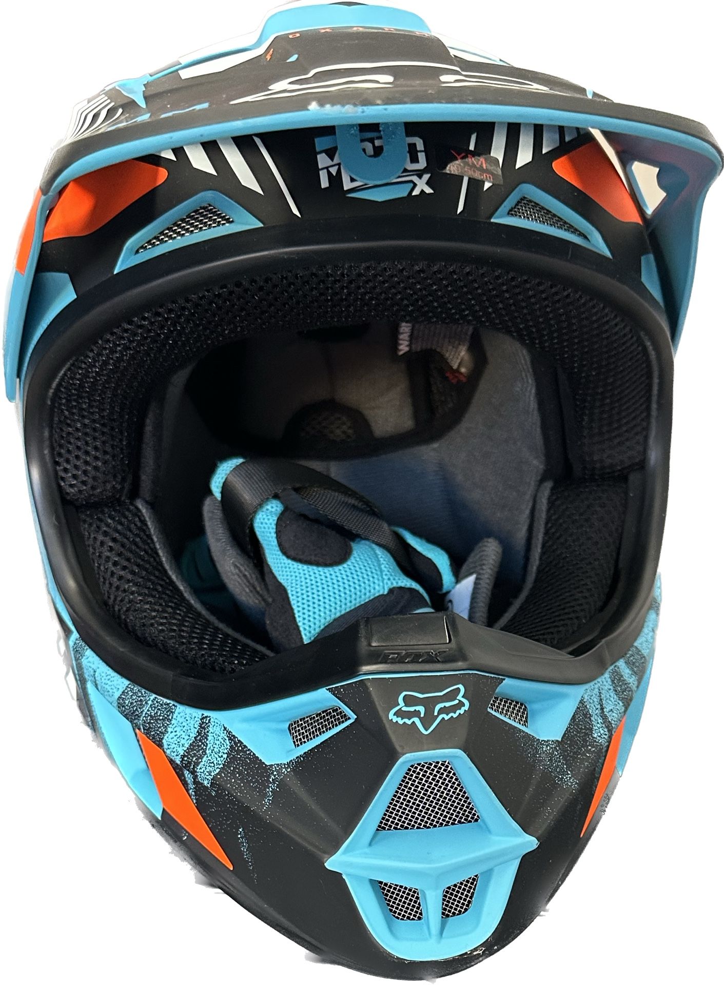 Boys FOX Dirt Bike Helmet NEVER USED