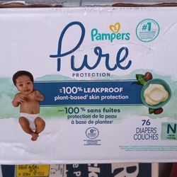 Pampers Pure N 10lb  76 Count