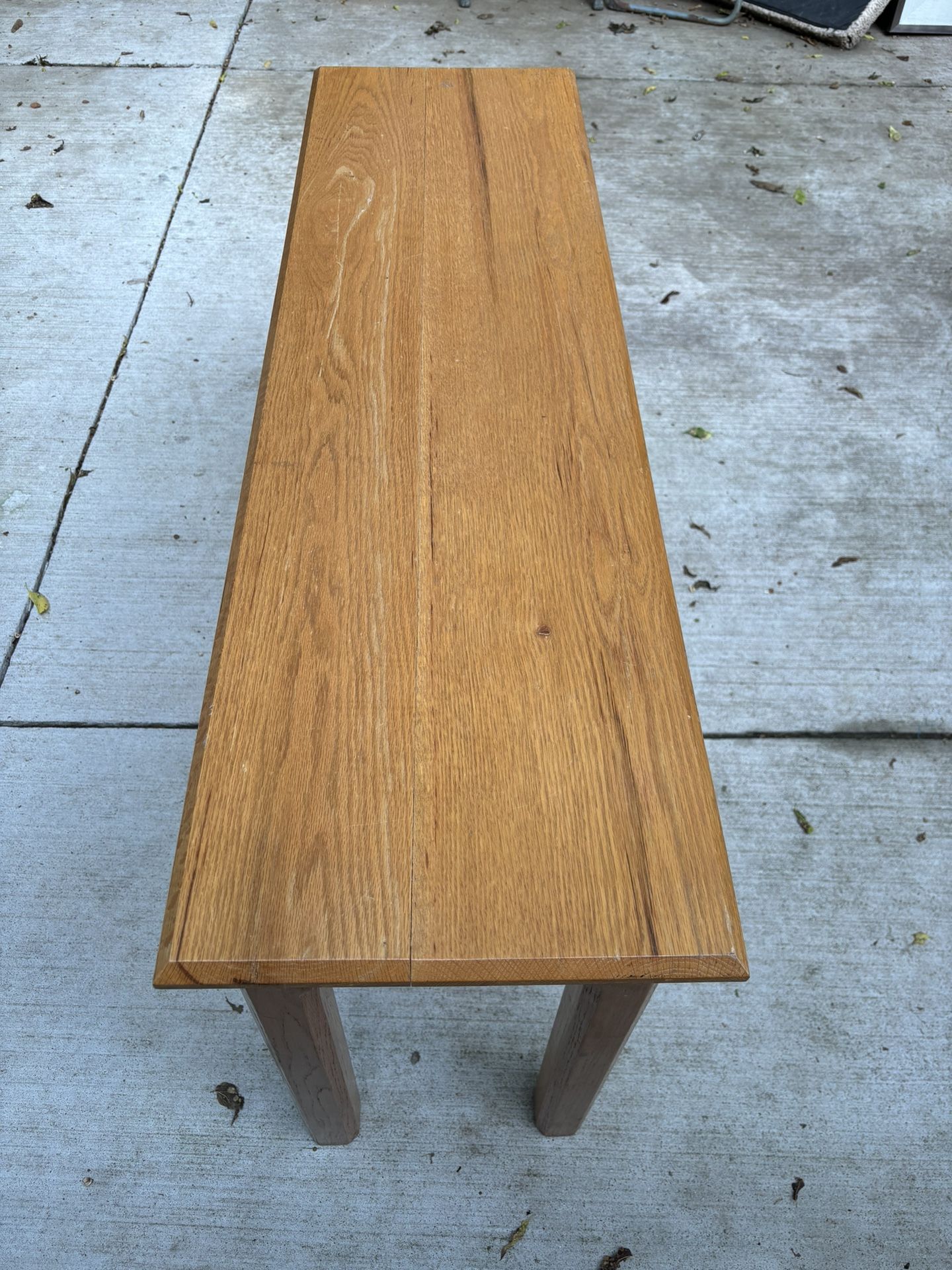 Stunning Solid Wood Console Table – Like New!