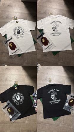 Crome , ape shirt , bape t , bulk/singles