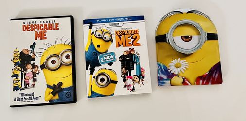 Despicable me despicable 2 and minions  DVD set