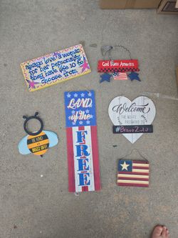 Various signs