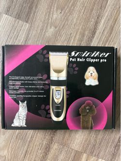 Pet hair clippers