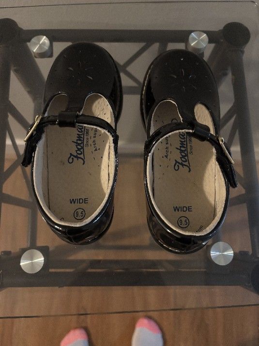 Toddler Girls Van Dyke And Bacon Hard Bottoms Size 9.5