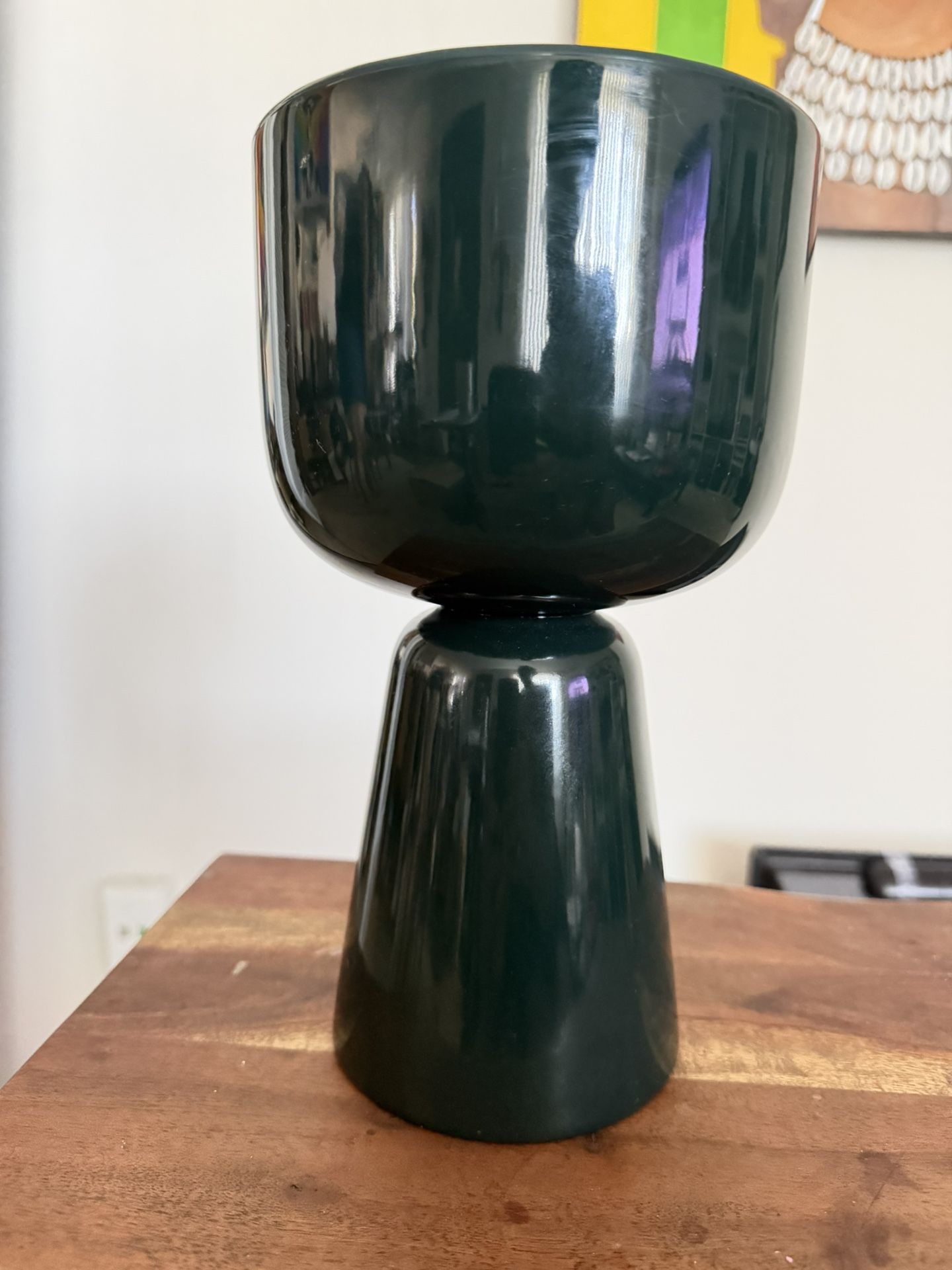Green Ceramic Vase
