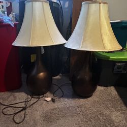2 Free Matching Lamps 