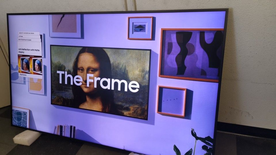 SAMSUNG 85"INCH QLED 4K THE FRAME TV LS03D