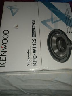 Kenwood subwoofer