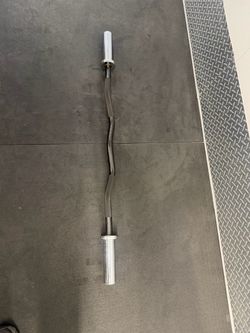 Olympic curl barbell